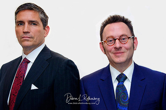Jim Caviezel and Michael Emerson