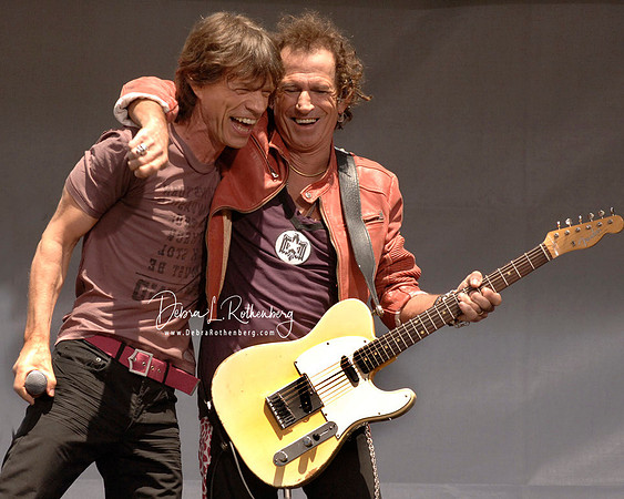 Mick Jagger and Keith Richards
