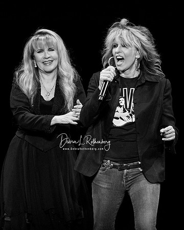Stevie Nicks and Chrissie Hynde